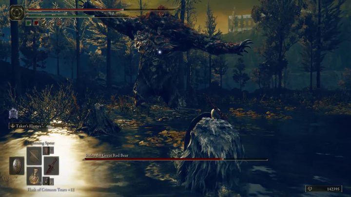 Innymi atakami bossa, po których jest nieco odsłonięty, jest szarża i chwyt - Shadow of the Erdtree: Jak pokonać bossa Ralwa, wielki niedźwiedź rudy (Ralva the Great Red Bear)? - Elden Ring - poradnik do gry