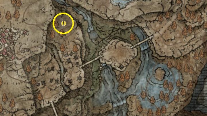Wśród drzew rosnących poza granicą wioski, nad stromą skarpą znajdziecie klęczące, bezgłowe zwłoki - Shadow of the Erdtree: Gdzie znaleźć Gest O Matko? - Elden Ring - poradnik do gry