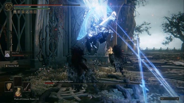 Wspomniany wyżej łuk jest w drugiej fazie bardziej niebezpieczny - Elden Ring: Loretta, rycerz Świętego Drzewa (Loretta, Knight of the Haligtree) - boss, jak pokonać? - Elden Ring - poradnik do gry