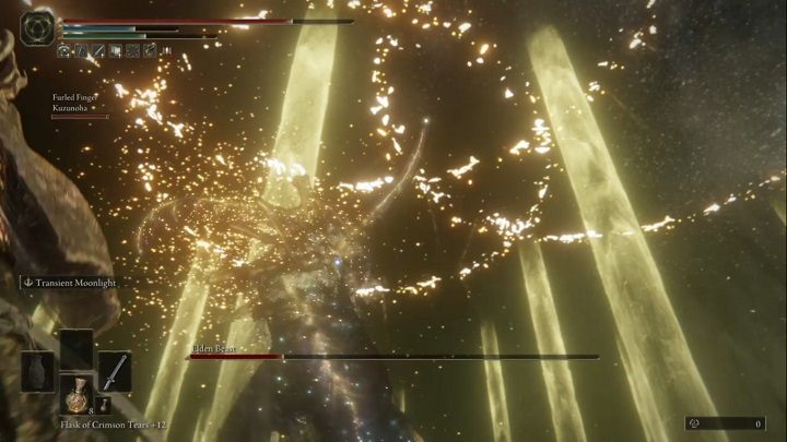 Wcześniej Bestia wytwarzała jeden krąg, z którego musieliście uciekać - Elden Ring: Radagon ze Złotego Porządku, Eldeńska Bestia - boss, jak pokonać? - Elden Ring - poradnik do gry