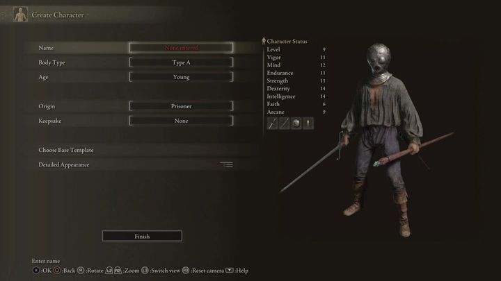 Początkowo nie potrafi równać się z Astrologami lub Wojownikami, ale ukazuje swój potencjał, gdy gracz zdobędzie już dostęp do lepszych broni i zaawansowanych czarów - Elden Ring: Klasy postaci - statystyki, charakterystyka - Elden Ring - poradnik do gry