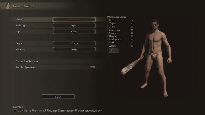 Postać łajdaka rozpoczyna przygodę uzbrojona wyłącznie w maczugę i nie posiada żadnej obrony - Elden Ring: Klasy postaci - statystyki, charakterystyka - Elden Ring - poradnik do gry