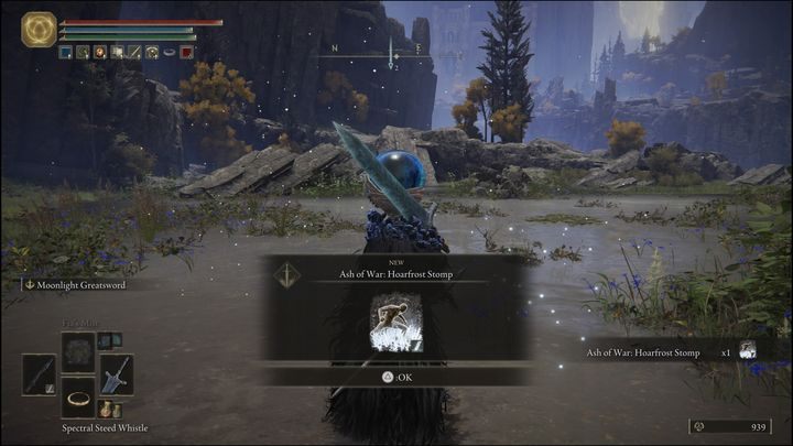 Udając się we wskazane miejsce, zobaczycie ślady, jakie zostawiać będzie niewidzialny skarabeusz go - Elden Ring: Popioły i Prochy (Jeziorna Liurnia) - lista wszystkich - Elden Ring - poradnik do gry