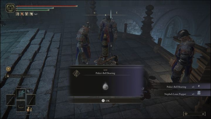 Prochy dostępne będą u Pidii (Pidia), w górnej części Parteru posiadłości (Manor Lower Level) po zakończeniu questa Ranni - Elden Ring: Popioły i Prochy (Jeziorna Liurnia) - lista wszystkich - Elden Ring - poradnik do gry