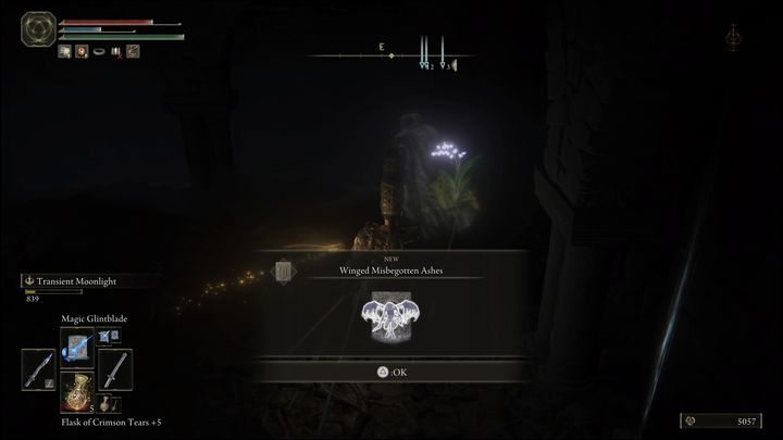 Prochy otrzymacie udając się we wskazane miejsce na mapie - Elden Ring: Popioły i Prochy (Jeziorna Liurnia) - lista wszystkich - Elden Ring - poradnik do gry