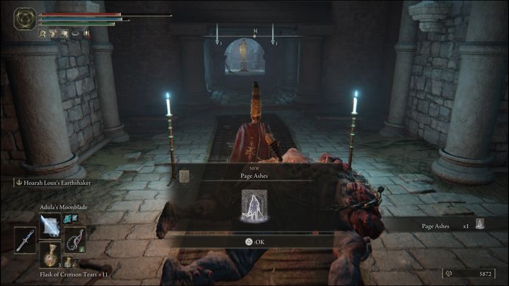 Udajcie się do miejsca łaski Katakumby u stóp klifu (Cliffbottom Catacombs) - Elden Ring: Popioły i Prochy (Jeziorna Liurnia) - lista wszystkich - Elden Ring - poradnik do gry