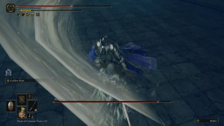 Większość kombinacji ataków Rellany kończy się ciosem oboma mieczami naraz - Shadow of the Erdtree: Jak pokonać bossa Rellana, Rycerz bliźniaczych księżyców (Rellana, Twin Moon Knight)? - Elden Ring - poradnik do gry