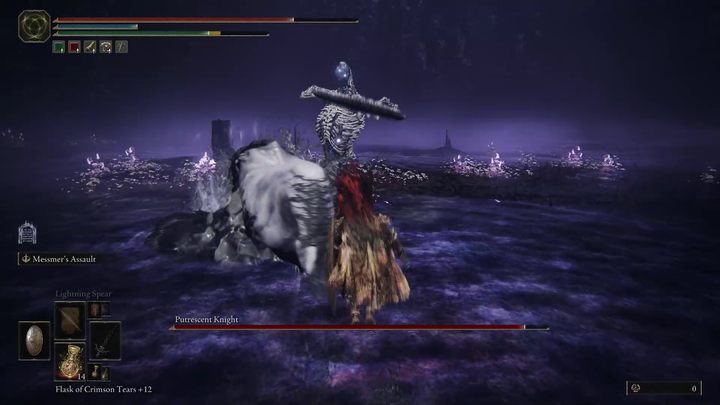 Okazjonalnie boss zeskoczy z konia - bądźcie wtedy bardzo ostrożni - Shadow of the Erdtree: Jak pokonać bossa Gnijący Rycerz (Putrescent Knight)? - Elden Ring - poradnik do gry