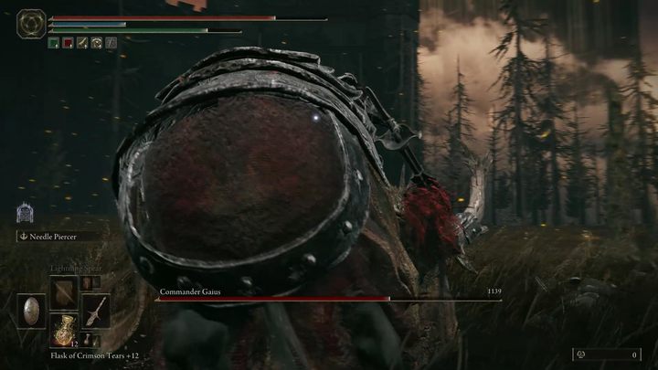 Jeśli zajdziecie bossa od tyłu, dzik spróbuje was kopnąć - Shadow of the Erdtree: Jak pokonać bossa Dowódca Gajusz (Commander Gaius)? - Elden Ring - poradnik do gry