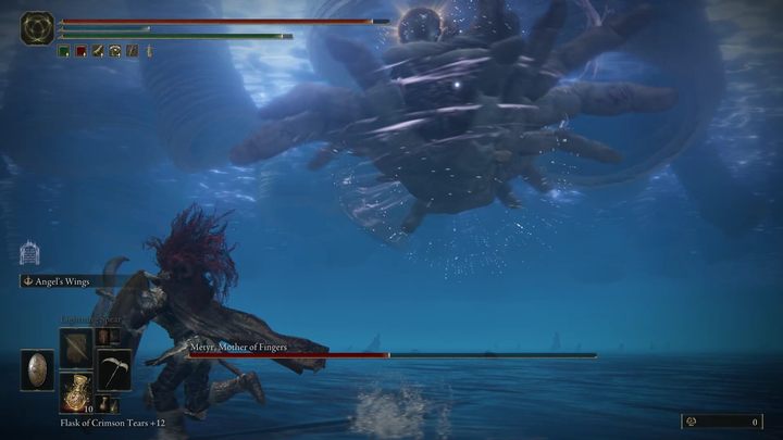 Gdy Metyra uniesie się w powietrze i zacznie się obracać, oznacza to, że spróbuje w was uderzyć - Shadow of the Erdtree:Jak pokonać bossa Metyra, Matka Palców (Metyr, Mother of Fingers)? - Elden Ring - poradnik do gry