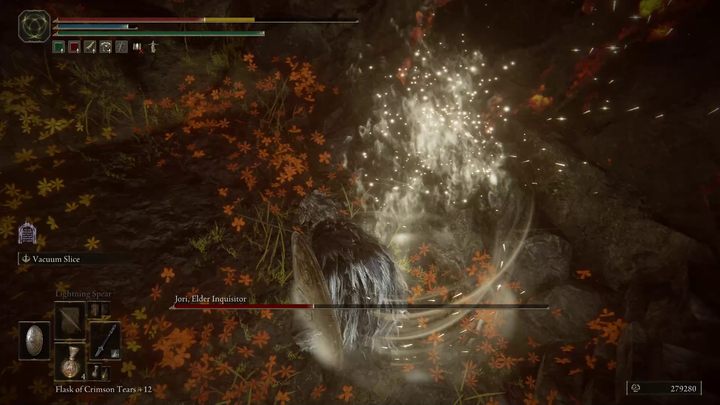 Jori będzie próbowała utrudniać Wam zbliżenie się przy pomocy ataków dystansowych - Shadow of the Erdtree: Jak pokonać bossa Jori, starszy inkwizytor (Jori, Elder Inquisitor)? - Elden Ring - poradnik do gry