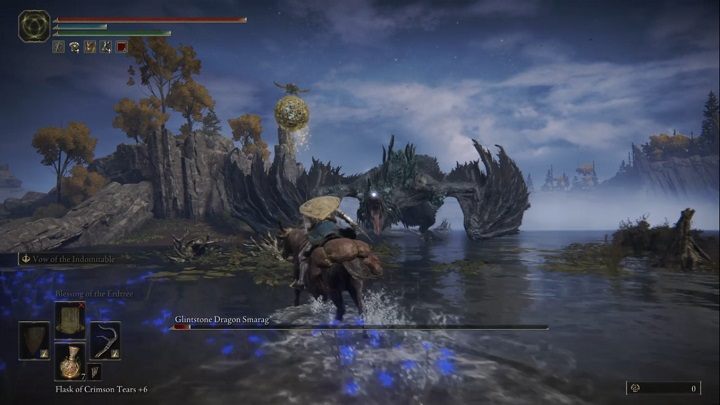 Warto korzystać z broni, która narzuca któryś z negatywnych statusów - Elden Ring: Smarag, błyskamienny smok (Glinstone Dragon Smarag) - boss, jak pokonać? - Elden Ring - poradnik do gry