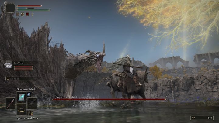 Gdy zaczniecie walkę z bossem, warto być już na wierzchowcu - Elden Ring: Latający Smok Agheel (Flying Dragon Agheel) - boss, jak pokonać? - Elden Ring - poradnik do gry