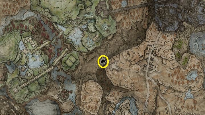 Zaczynając od miejsca łaski Podnóża starożytnych ruin, udajcie się na południe - Shadow of the Erdtree: Jak zrobić respec - lista wszystkich łez larw - Elden Ring - poradnik do gry
