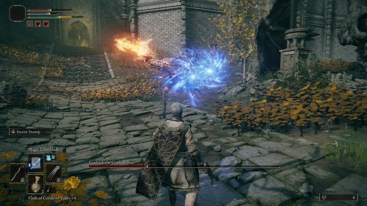 Dobrze również posiadać broń białą, która nakłada krwawienie - Elden Ring: Godrick, Zszywaniec (Godrick the Grafted) - boss, jak pokonać? - Elden Ring - poradnik do gry