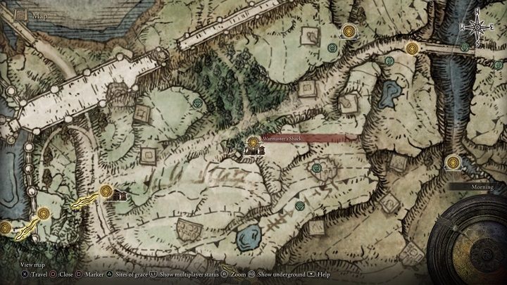 Pierwszy raz spotkacie bossa w Burzowym Wzgórzu (Stormhill), a dokładniej w Szopie wojennego mistrza (Warmasters Shack) - Elden Ring: Bell Bearing Hunter (Łowca dzwonków kulistych) - boss, jak pokonać? - Elden Ring - poradnik do gry