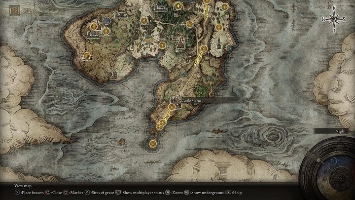 Aby dostać się do bossa, musicie udać się do Zamku Morne - Elden Ring: Leonine Misbegotten (Lwi wynaturzeniec) - boss, jak pokonać? - Elden Ring - poradnik do gry