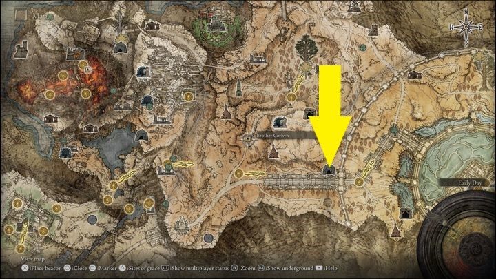 1 - Elden Ring: Miranda, Splugawiony kwiat (Miranda the Blighted Bloom) - boss, jak pokonać? - Elden Ring - poradnik do gry