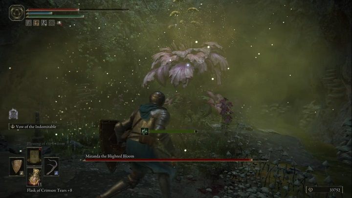 Miranda szybko może przejść do konkretów - Elden Ring: Miranda, Splugawiony kwiat (Miranda the Blighted Bloom) - boss, jak pokonać? - Elden Ring - poradnik do gry