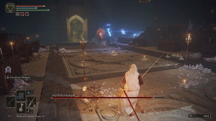 Warto również uważać na jego ataki magiczne - Elden Ring: Radagon, Czerwony wilk (Red Wolf of Radagon) - boss, jak pokonać? - Elden Ring - poradnik do gry