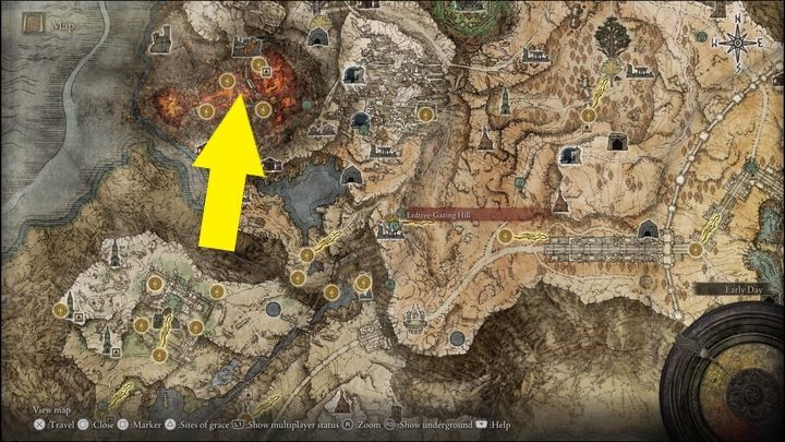 Czwarta wersja bossa znajduje się w Wulkanicznym Dworze (Volcano Manor) - Elden Ring: Magmowy Żmij Makar (Magma Wyrm Makar) - boss, jak pokonać? - Elden Ring - poradnik do gry