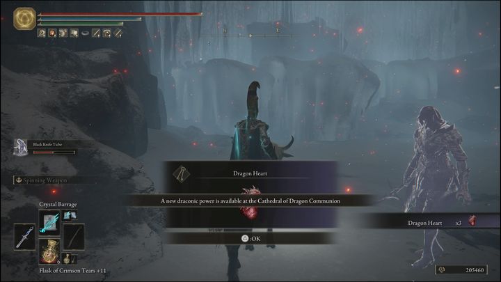 Ostatnia wersja bossa znajdująca się w Uświęconej Śnieżnej Równinie (Consecrated Snowfield) nagrodzi Was Sercem Smoka x3 (Dragon Heart x3) oraz 180000 Run - Elden Ring: Magmowy Żmij Makar (Magma Wyrm Makar) - boss, jak pokonać? - Elden Ring - poradnik do gry