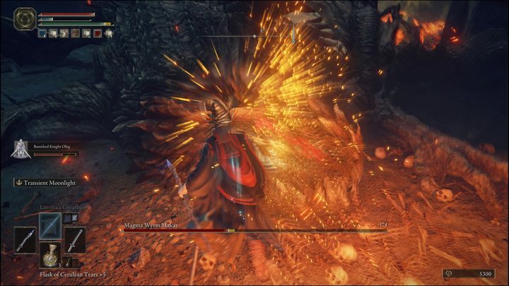 Pamiętajcie, aby być w ciągłym ruchu - Elden Ring: Magmowy Żmij Makar (Magma Wyrm Makar) - boss, jak pokonać? - Elden Ring - poradnik do gry