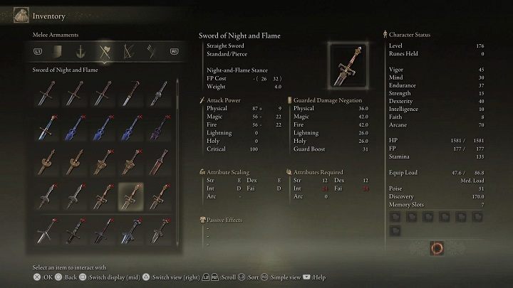 Typ oręża: Prosty miecz - Elden Ring: Legendarne oręże (Legendary Armaments) - lista wszystkich - Elden Ring - poradnik do gry