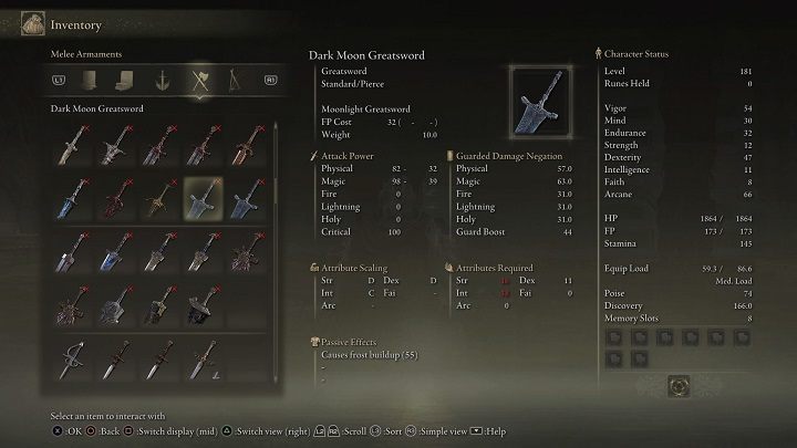 Typ oręża: Wielki miecz - Elden Ring: Legendarne oręże (Legendary Armaments) - lista wszystkich - Elden Ring - poradnik do gry