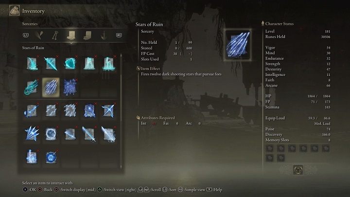Rodzaj zaklęcia: magia - Elden Ring: Legendarne czary i inkantacje (Legendary Sorceries and Incantations) - lista wszystkich - Elden Ring - poradnik do gry