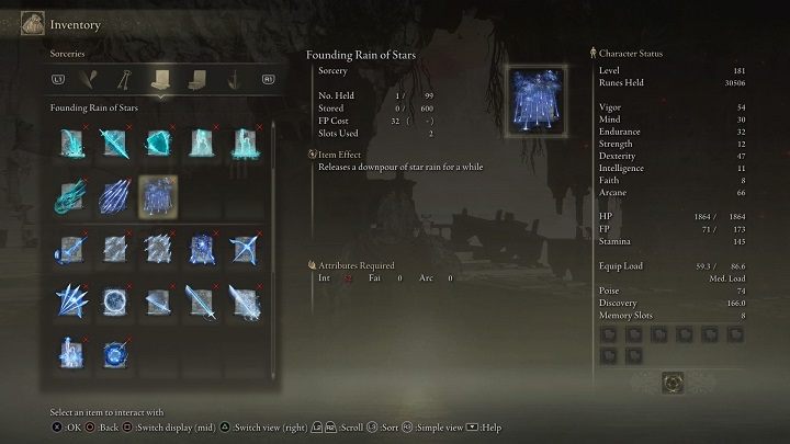 Rodzaj zaklęcia: magia - Elden Ring: Legendarne czary i inkantacje (Legendary Sorceries and Incantations) - lista wszystkich - Elden Ring - poradnik do gry