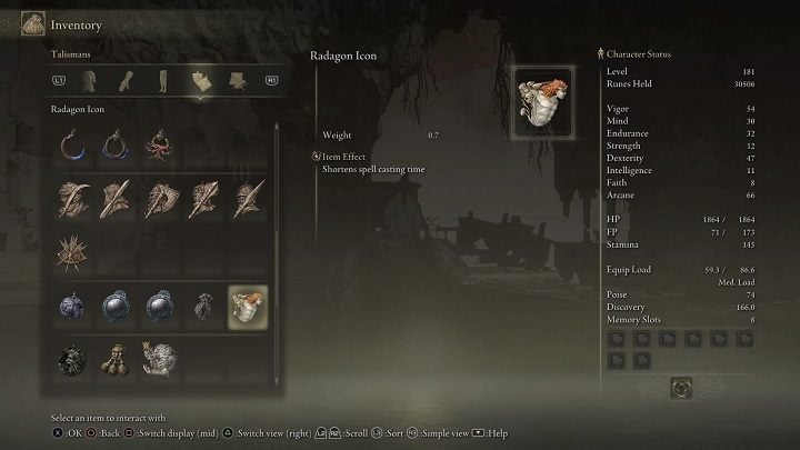 Efekt przedmiotu: Skraca czas rzucania zaklęć - Elden Ring: Legendarne talizmany (Legendary Talismans) - lista wszystkich - Elden Ring - poradnik do gry