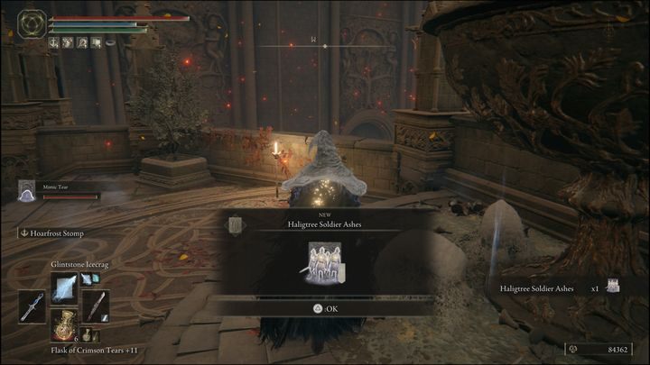 Udajcie się we wskazane miejsce na mapie - Elden Ring: Popioły i Prochy (Święte Drzewo Miquelli) - lista wszystkich - Elden Ring - poradnik do gry