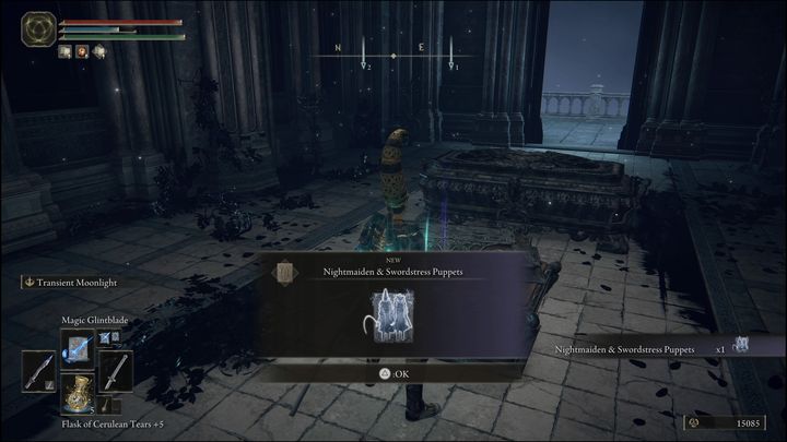 Prochy te również znajdują się w Nokstelli, Wiecznym Mieście (Nokstella, Eternal City) - Elden Ring: Popioły i Prochy (Rzeka Ainsel) - lista wszystkich - Elden Ring - poradnik do gry