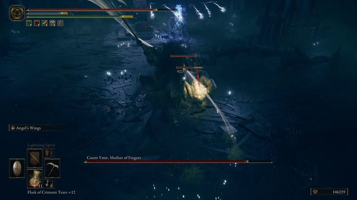 Po pokonaniu Jolan, na arenie pojawi się Ymir - Shadow of the Erdtree: Jak pokonać bossa Hrabia Ymir, Matka Palców (Count Ymir, Mother of Fingers)? - Elden Ring - poradnik do gry