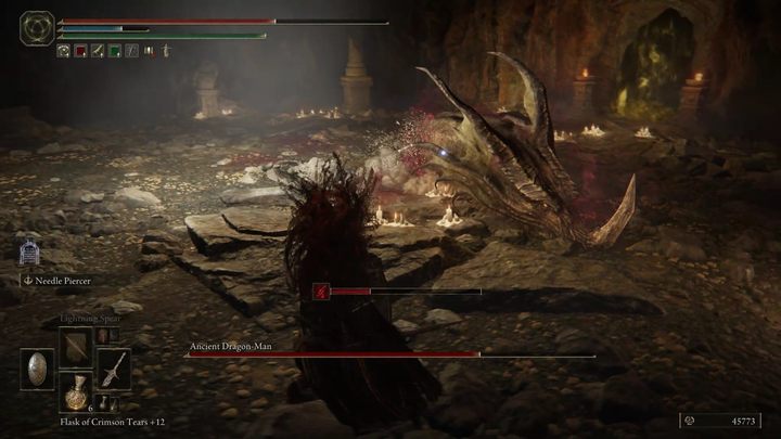 Po walce idźcie dalej - chwilę później traficie do smoczej jamy, jaskini, przez którą musicie przejść - Shadow of the Erdtree: Igon - solucja, opis przejścia - Elden Ring - poradnik do gry