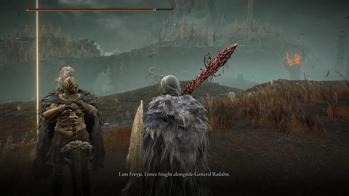 Freyję po raz pierwszy spotkacie na Cmentarnej Równinie, przy miejscu łaski Krzyż na trójdrożu - Shadow of the Erdtree: Freyja - solucja, opis przejścia - Elden Ring - poradnik do gry
