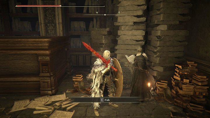 Po raz drugi z Ansbachem spotkacie się w czasie eksploracji Donżonu Cienia i dotarciu na parter Magazynu z okazami - Shadow of the Erdtree: Sir Ansbach - solucja, opis przejścia - Elden Ring - poradnik do gry