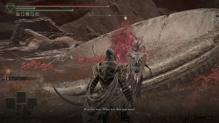 Po pokonaniu Baylea Grozy, udajcie się ponownie do Kapłanki i porozmawiajcie z nią - Shadow of the Erdtree: Kapłanka Smoczej Komunii Florissax - solucja, opis przejścia - Elden Ring - poradnik do gry