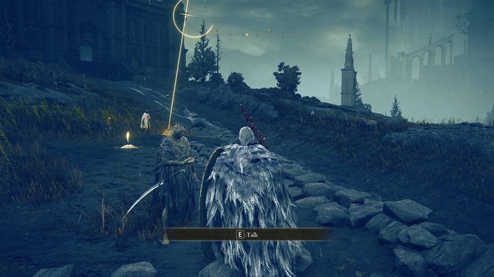 Po przedarciu się przez zamek Ensis i pokonaniu głównego bossa tej lokacji (więcej na temat walki z tym przeciwnikiem znajdziecie na stronie Jak pokonać bossa Rellana, Rycerz bliźniaczych księżyców (Rellana, Twin Moon Knight) - Shadow of the Erdtree: Rogaty Przybysz (Hornsent) - solucja, opis przejścia - Elden Ring - poradnik do gry