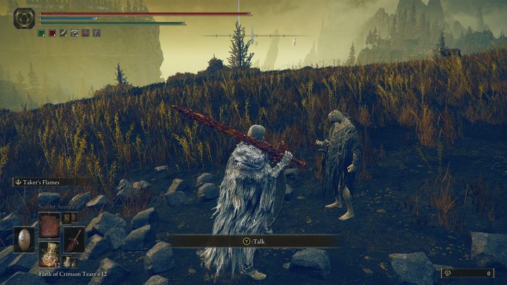 Ponownie wróćcie pod Krzyż na gościńcu i porozmawiajcie z Przybyszem - Shadow of the Erdtree: Rogaty Przybysz (Hornsent) - solucja, opis przejścia - Elden Ring - poradnik do gry