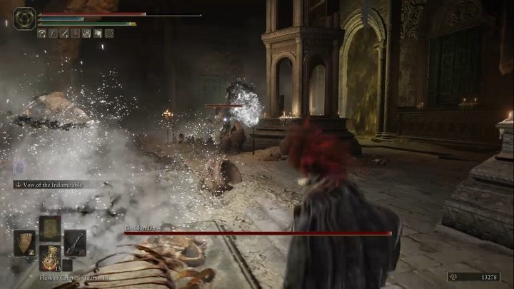 Uważajcie na czar ognia rzucany przez przeciwników - Elden Ring: Duet boskiej skóry (Godskin Duo) - boss, jak pokonać? - Elden Ring - poradnik do gry