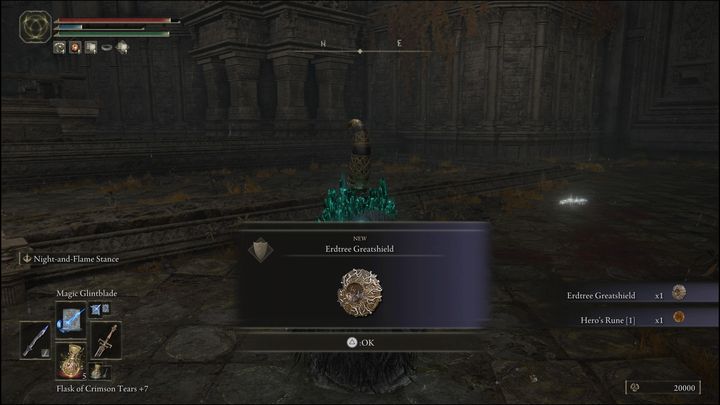 Natomiast za pokonanie duetu w Leyndell otrzymacie Wielką tarczę Złotego Drzewa (Erdtree Geatshield), Run Bohatera [1] (Heros Rune [1]) oraz 20000 Run - Elden Ring: Obrońca drzewa (Tree Sentinel) - boss, jak pokonać? - Elden Ring - poradnik do gry