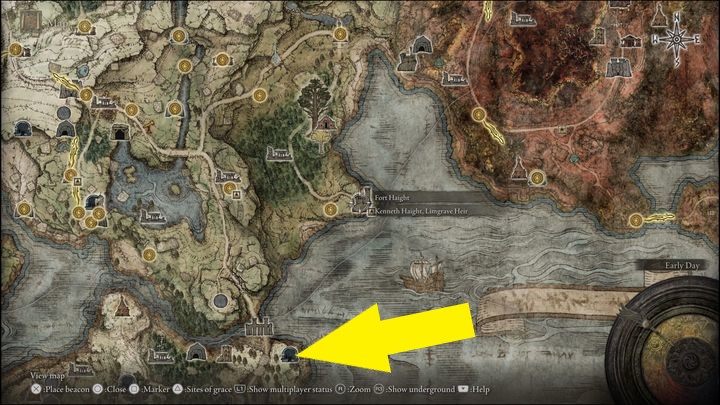 Druga wersja bossa znajduje się na Płaczącym Półwyspie (Weeping Peninsula), a dokładniej w Katakumbach Palownika (Impalers Catacombs) - Elden Ring: Ogar Pogrzebowego Złotego Drzewa (Erdtree Burial Watchdog) - boss, jak pokonać? - Elden Ring - poradnik do gry