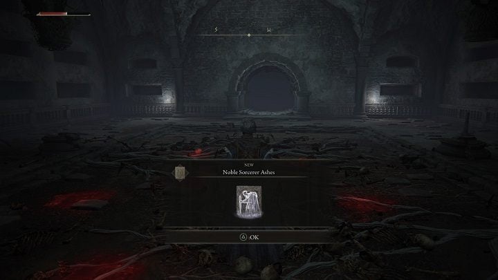 Za pokonanie wersji bossa na Płaczącym Półwyspie (Weeping Peninsula) otrzymacie Prochy półczłowieka (Demi-Human Ashes) oraz 2400 Run - Elden Ring: Ogar Pogrzebowego Złotego Drzewa (Erdtree Burial Watchdog) - boss, jak pokonać? - Elden Ring - poradnik do gry