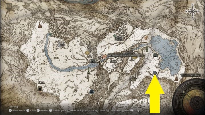 Boss znajduje się na Szczytach Gór Olbrzymów (Mountaintops of the Giants), a dokładniej w Wiecznym więzieniu pretendenta (Lord Contenders Evergaol) - Elden Ring: Vyke, rycerz okrągłego stołu (Roundtable Knight Vyke) - boss, jak pokonać? - Elden Ring - poradnik do gry