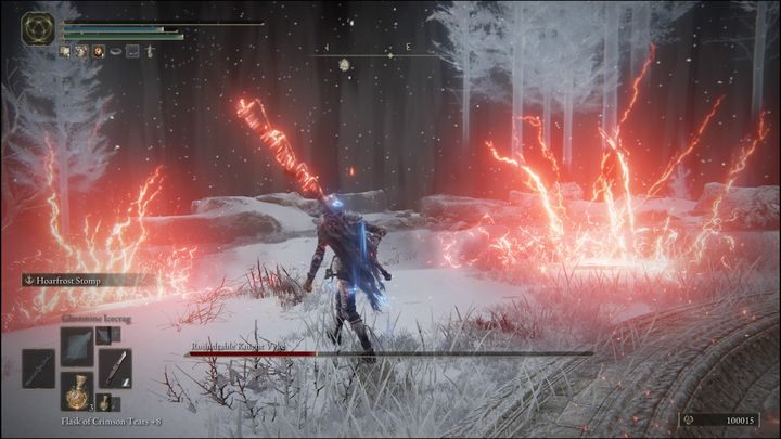 Uważajcie w głównej mierze na jego ataki, które tworzą czerwone błyskawicę - Elden Ring: Vyke, rycerz okrągłego stołu (Roundtable Knight Vyke) - boss, jak pokonać? - Elden Ring - poradnik do gry