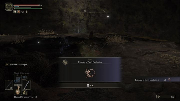 Za pokonanie Członków klanu zgnilizny (Kindred of Rot) otrzymacie amulet, Radość klanu zgnilizny (Kindred of Rots Exultation) oraz 10000 Run - Elden Ring: Członek klanu zgnilizny (Kindred of Rot) - boss, jak pokonać? - Elden Ring - poradnik do gry