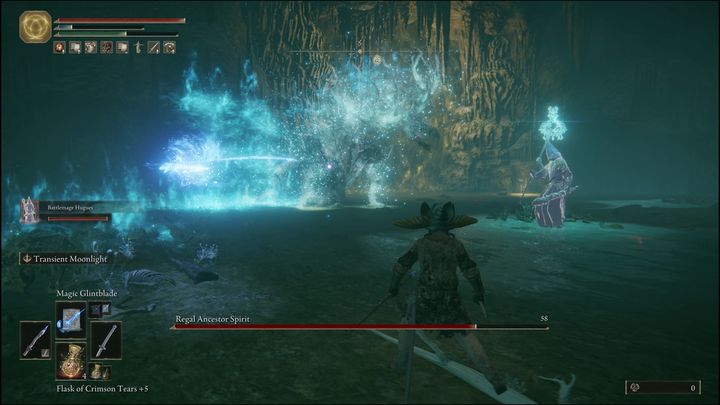 Pamiętajcie również, aby nie wchodzić w jego opary, które tworzy - Elden Ring: Duch królewskiego przodka (Regal Ancestor Spirit) - boss, jak pokonać? - Elden Ring - poradnik do gry