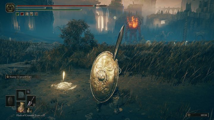 Udajcie się w dół i skręćcie w lewo od miejsca łaski Cmentarna równina - Shadow of the Erdtree: Wszystkie Miejsca łaski w głównych regionach - Elden Ring - poradnik do gry